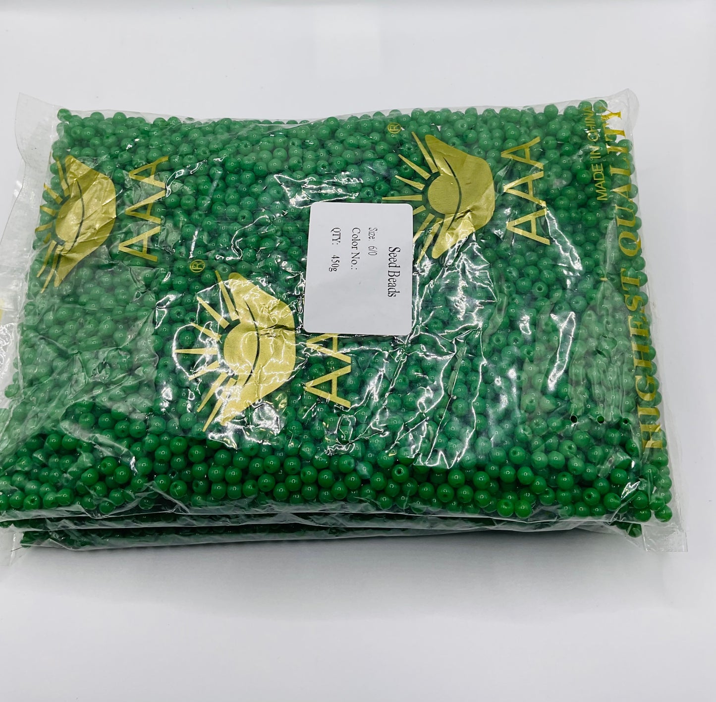 6/0 round glass beads