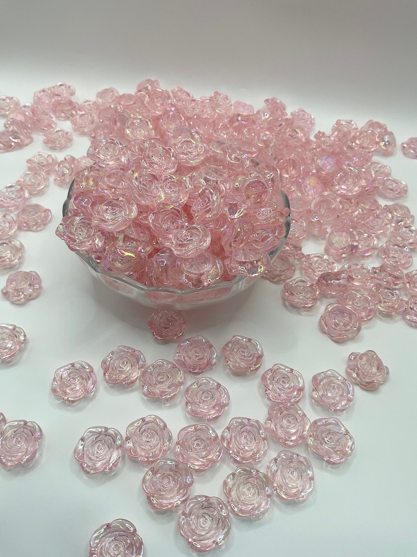 Flowers accent beads for jewelry making