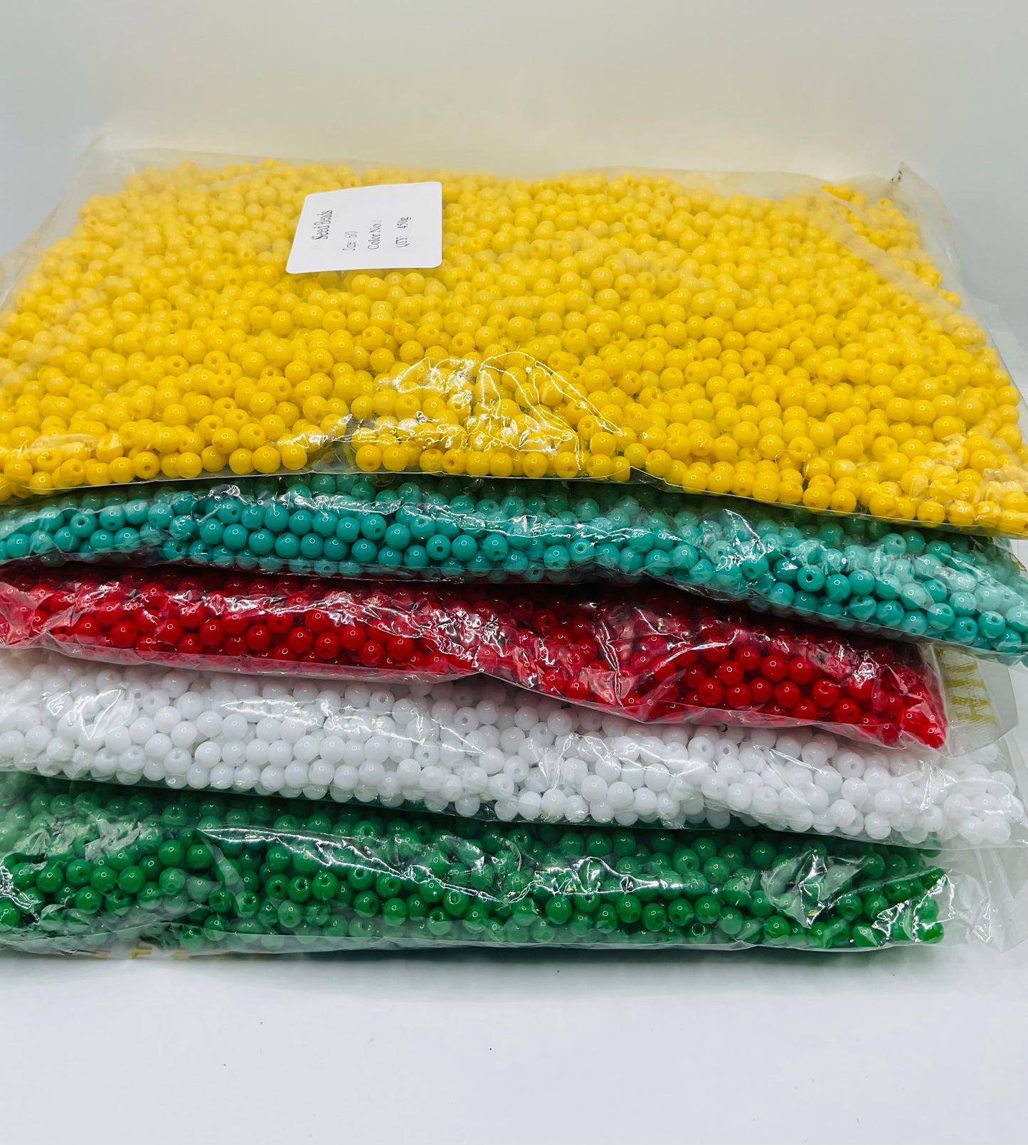 6/0 round glass beads