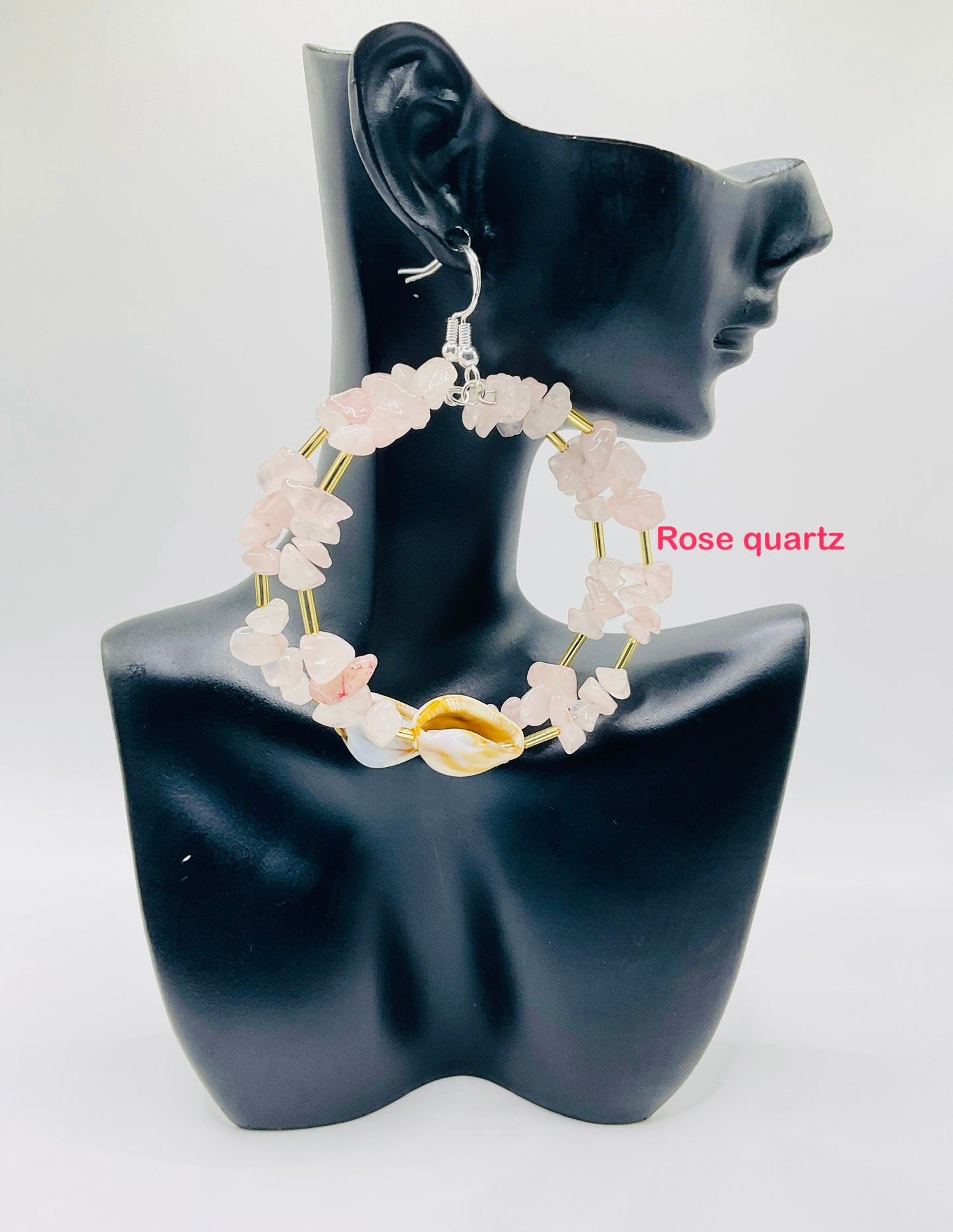 Natural stone earrings