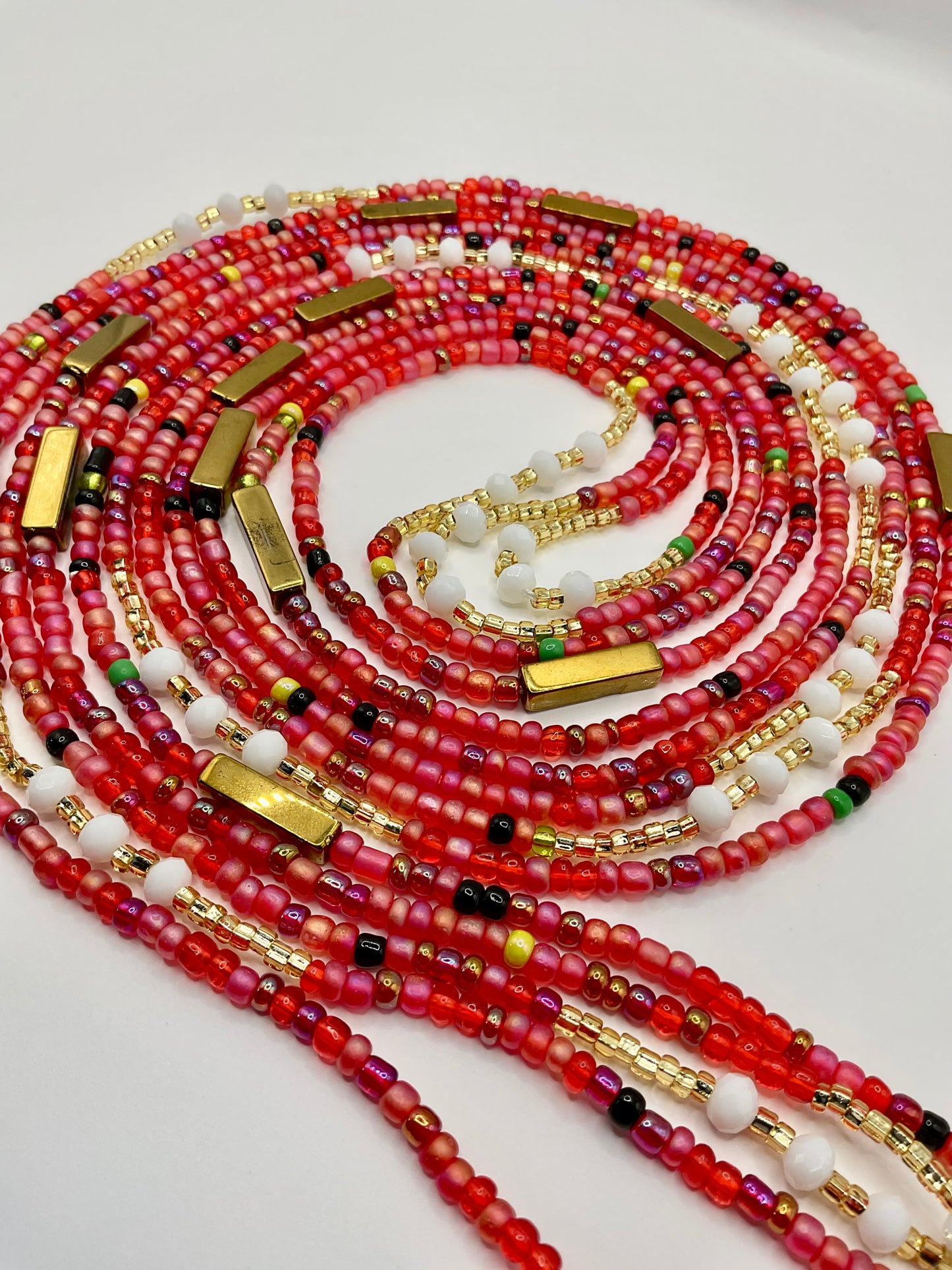 Red wine Waistbeads