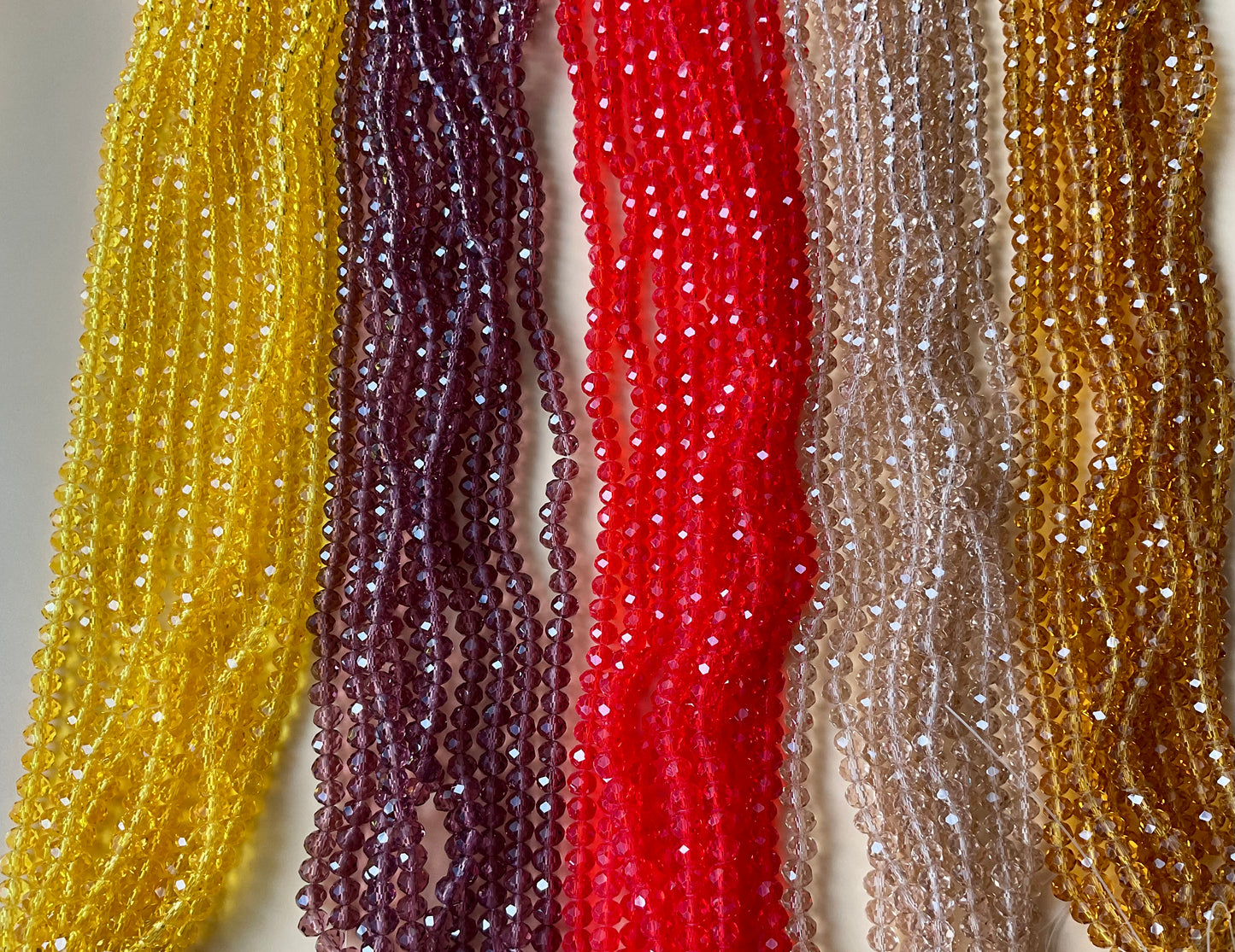 6MM crystal glass beads