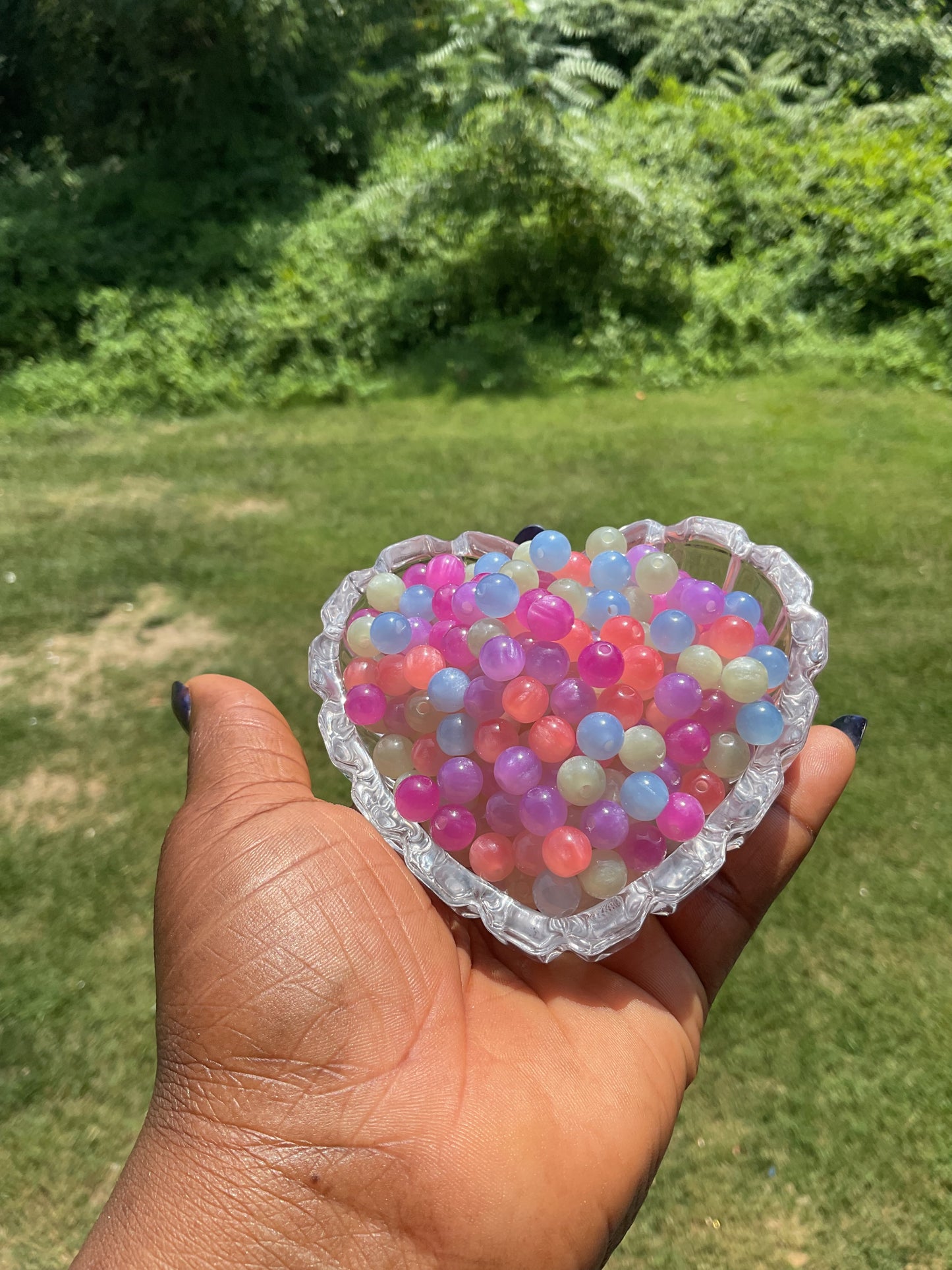 Color change beads