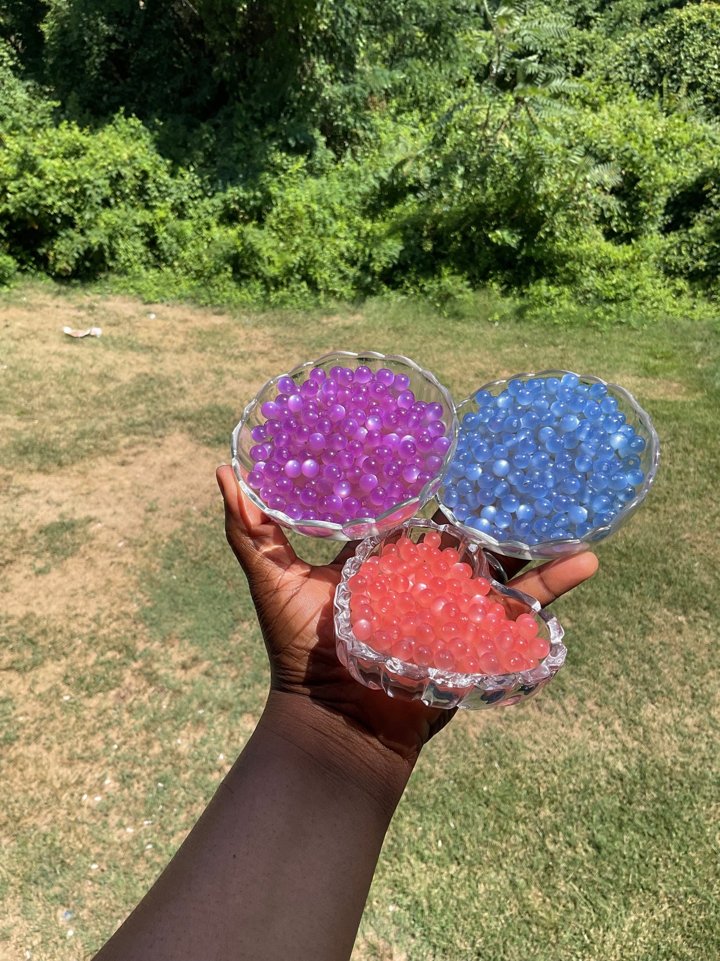 Color change beads