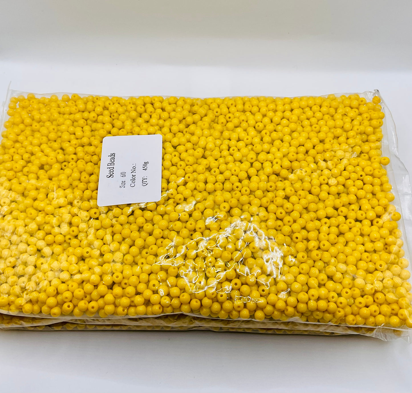 6/0 round glass beads