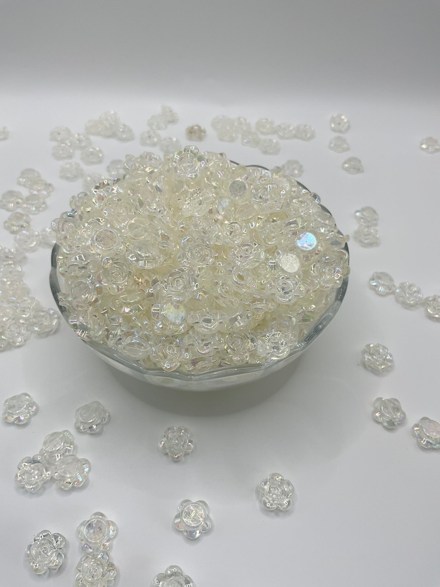 Flowers accent beads for jewelry making