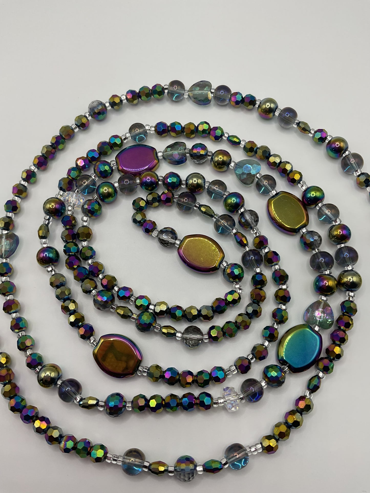 Galaxy waist beads