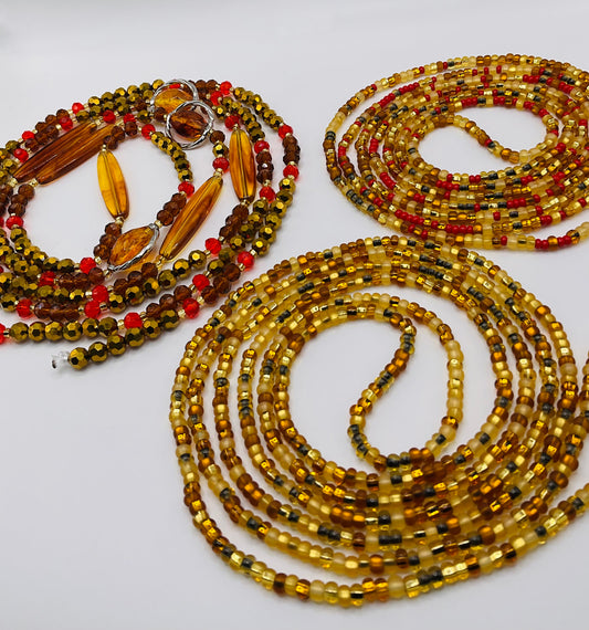 Golden State waist beads