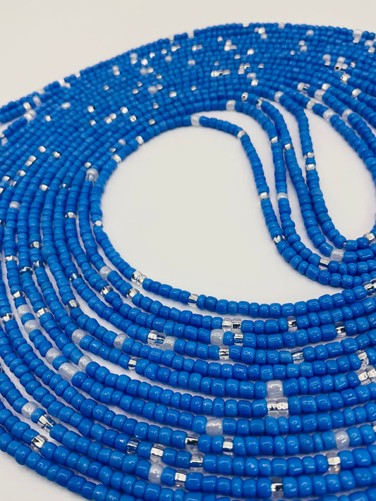 Precious blue Waistbeads