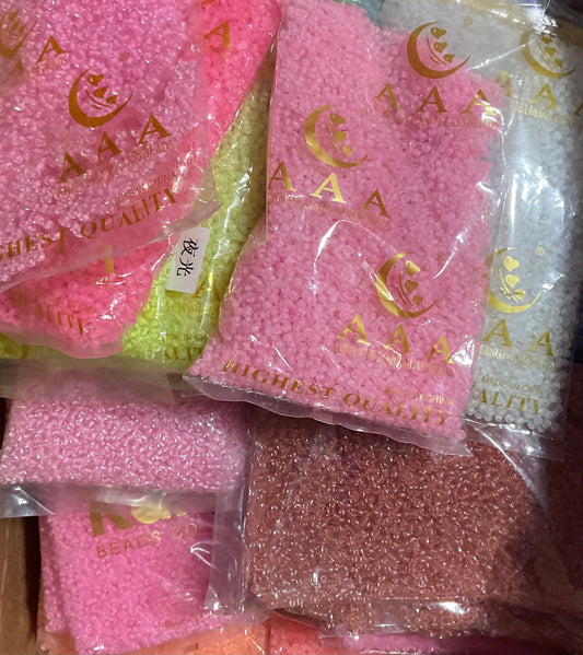 6/0 glow in the dark glass beads (Copy)