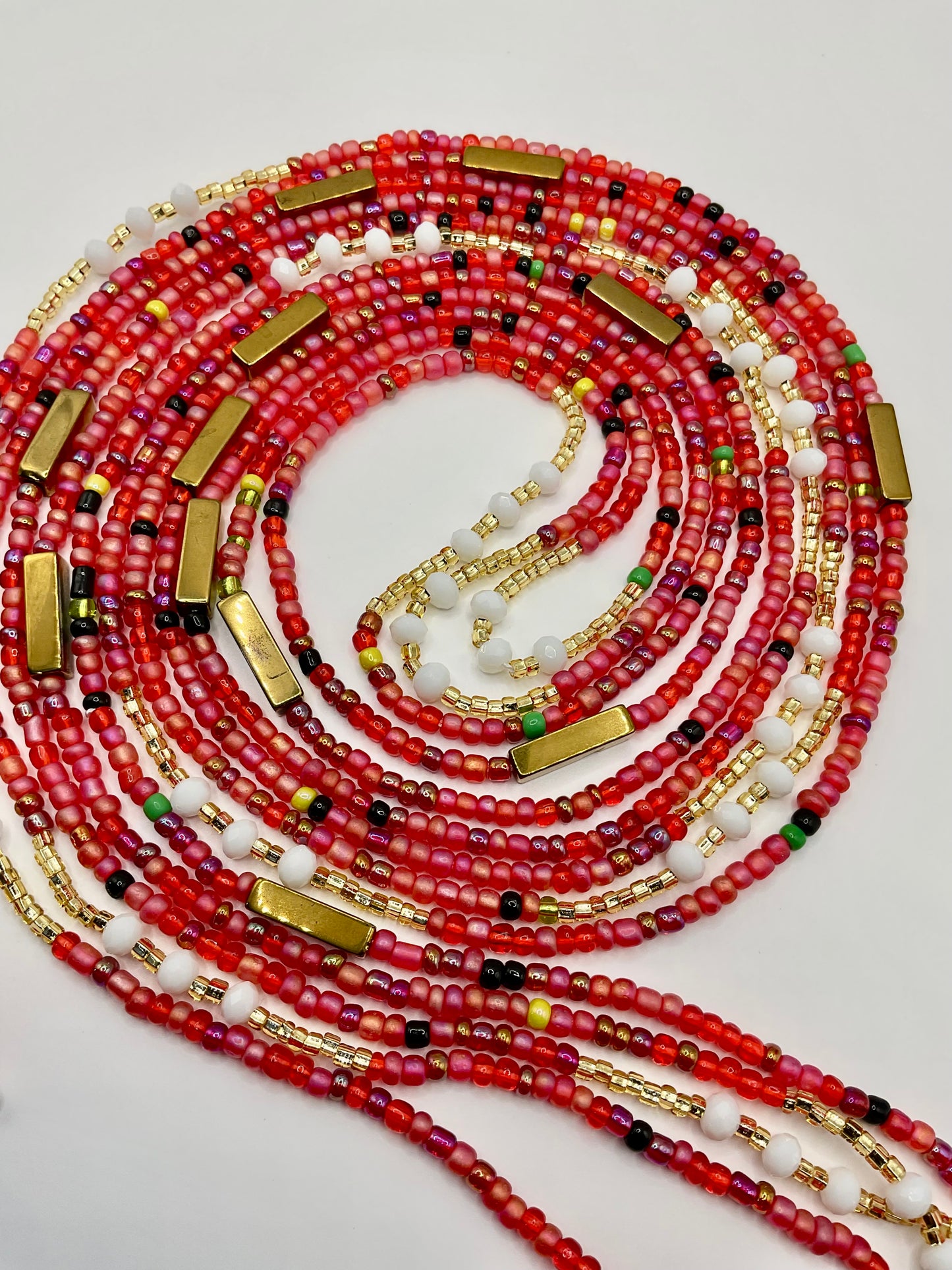 Red wine Waistbeads