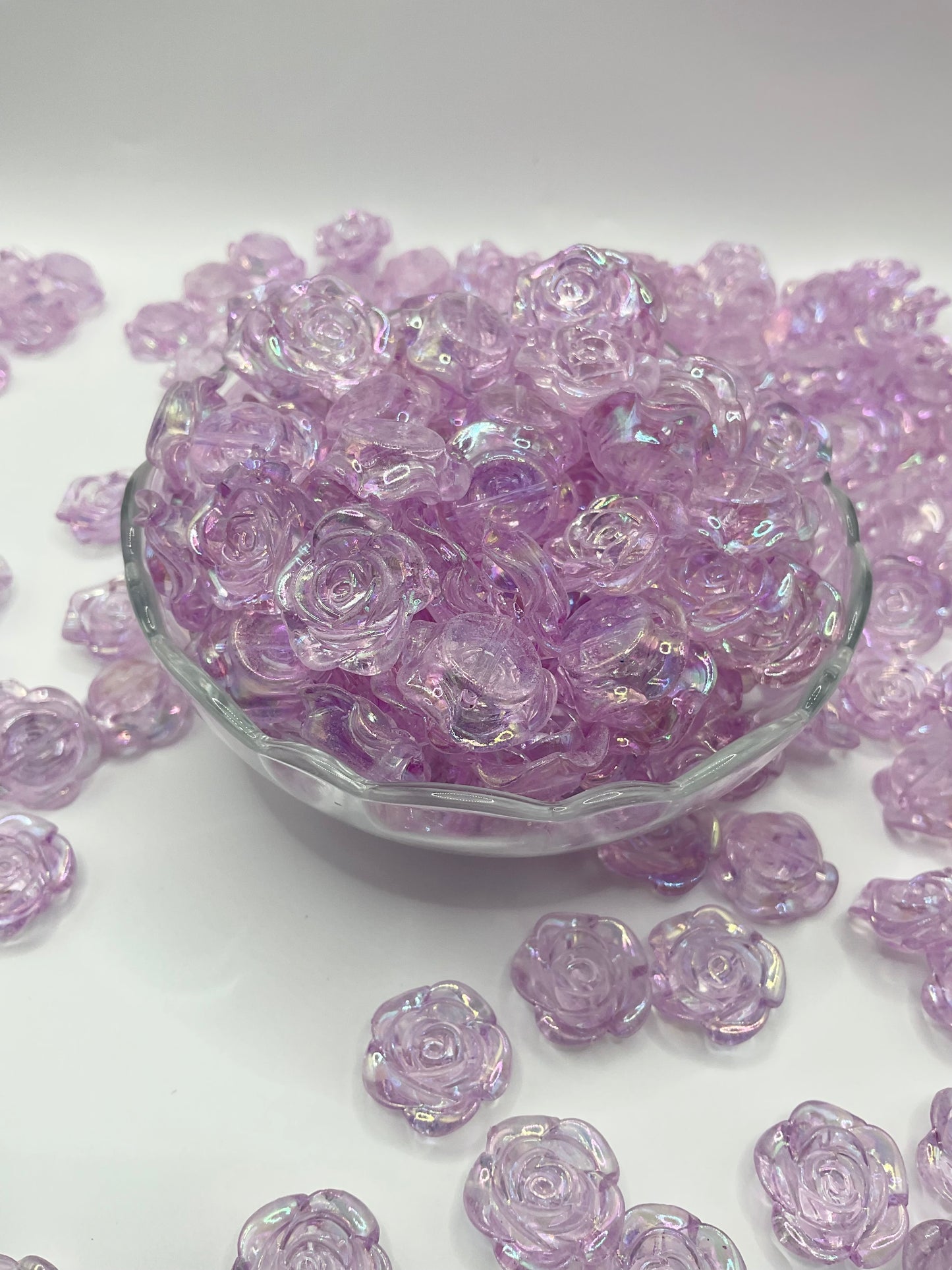 Flowers accent beads for jewelry making