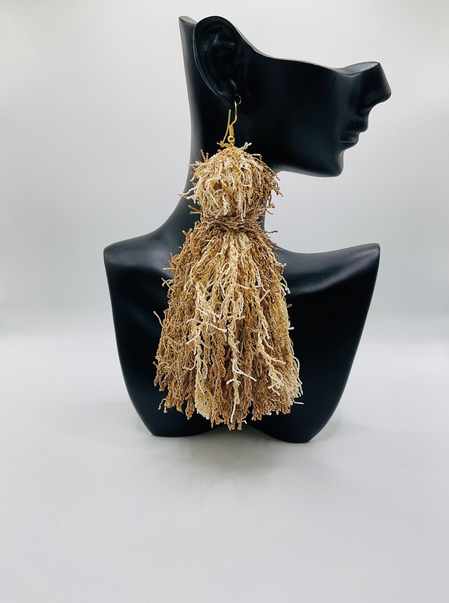 Distressed tassels