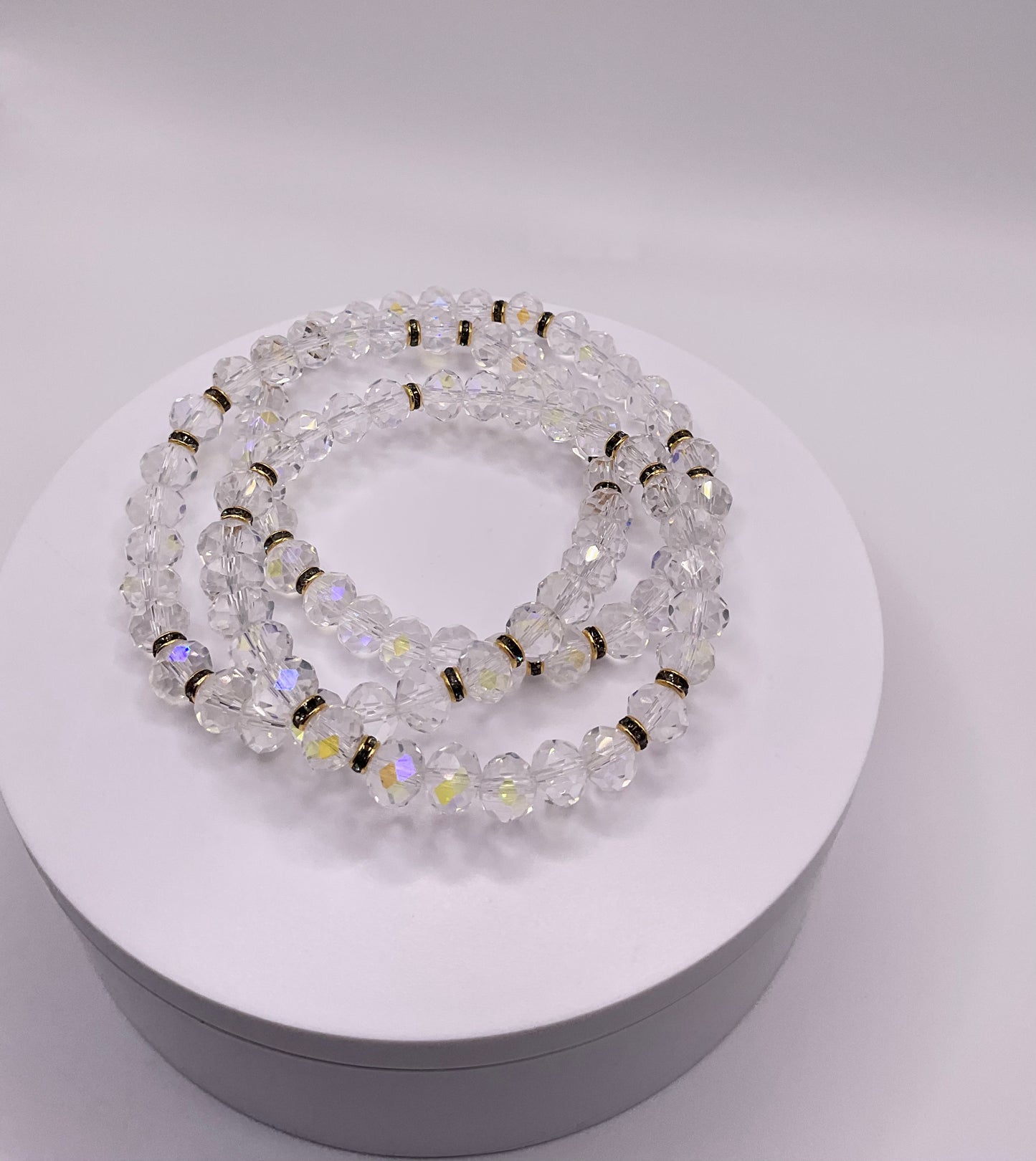 Crystals snow bracelet