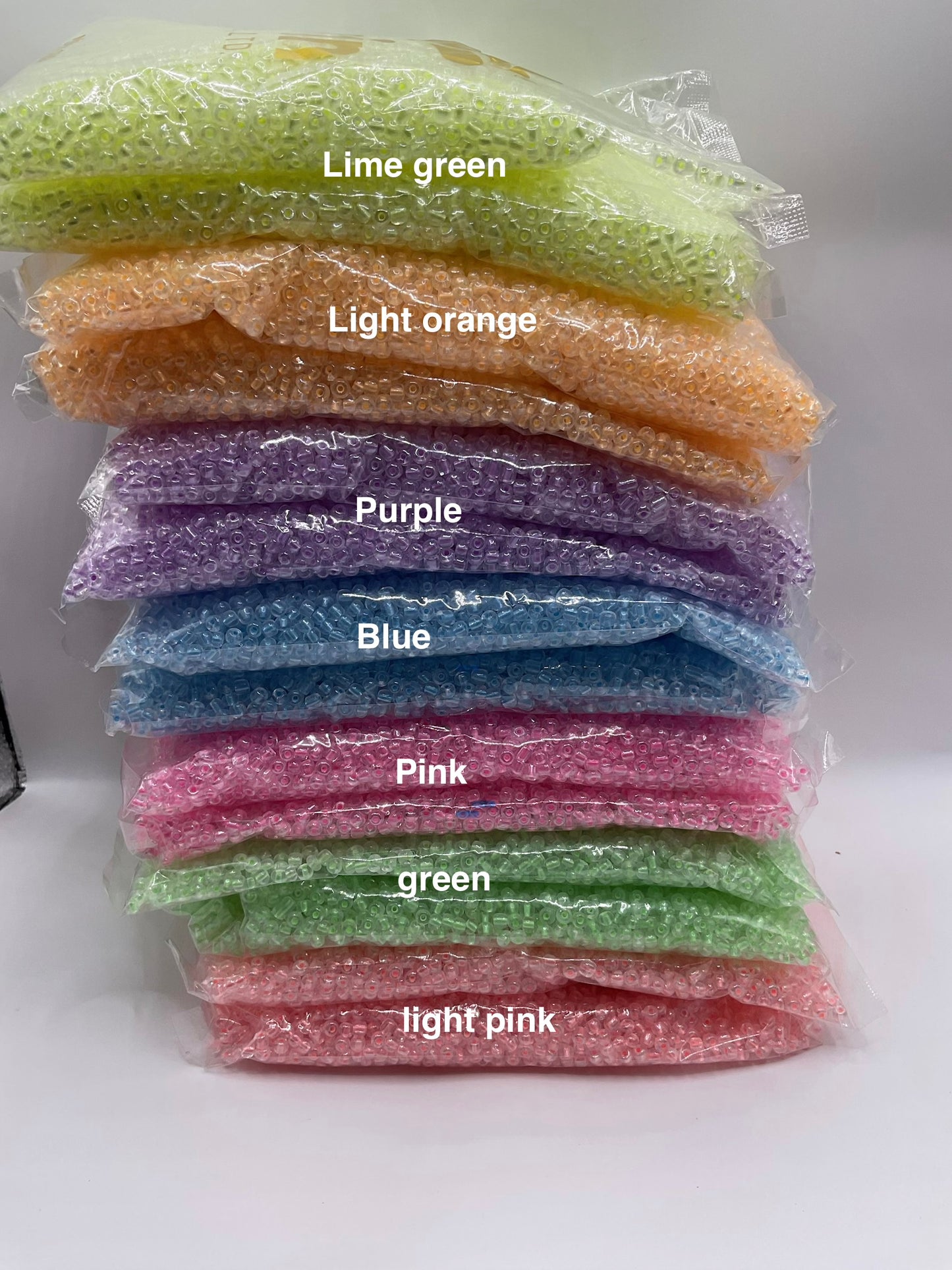 6/0 glow in the dark glass beads (Copy)