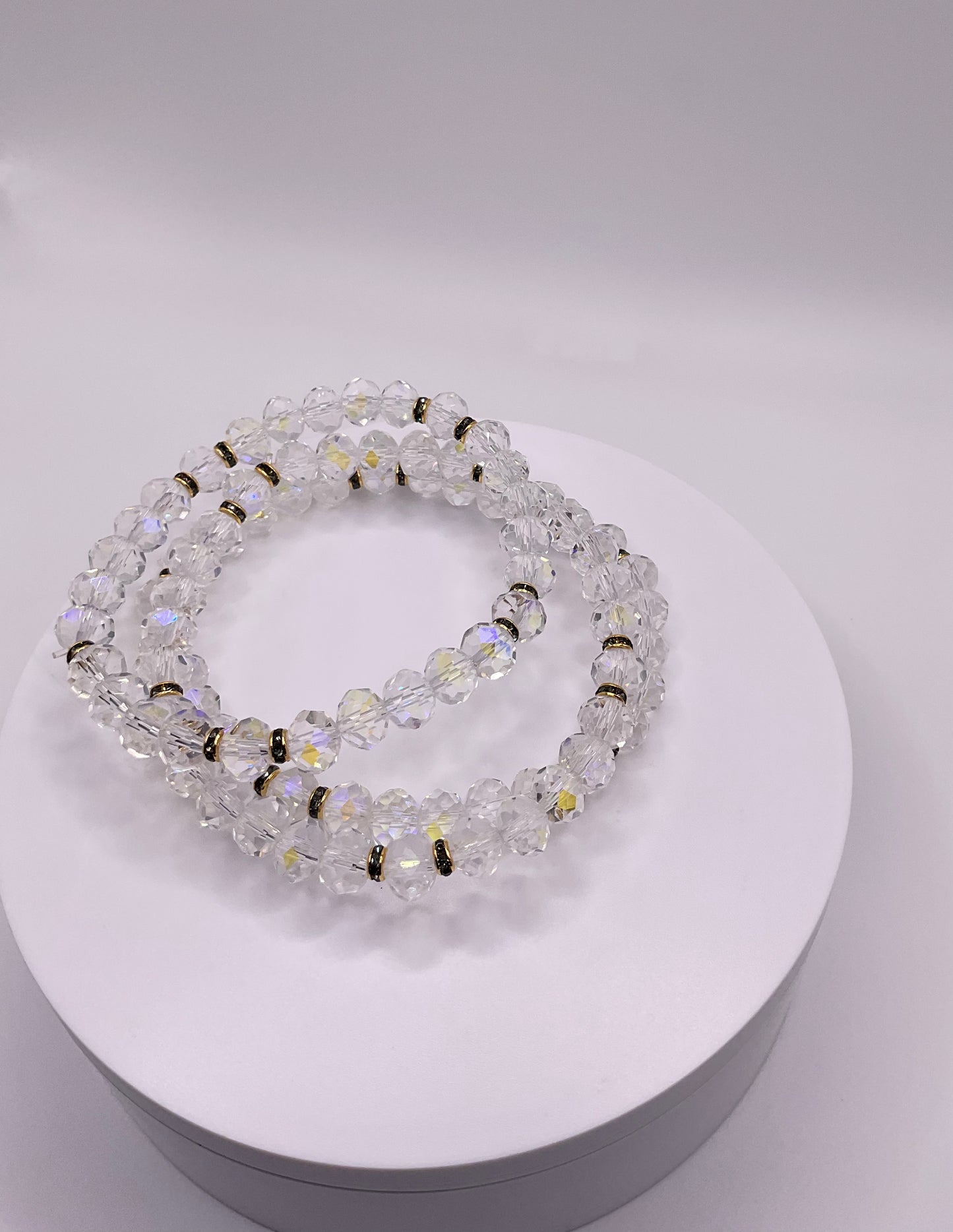 Crystals snow bracelet