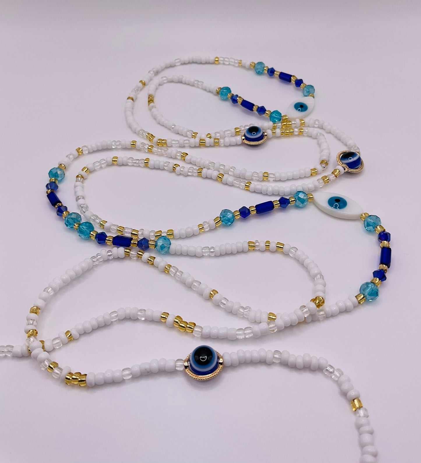 Luxury Evil eye Waist Beads